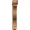 Ekena Millwork Funston Craftsman Smooth Bracket w/ Offset Brace, Western Red Cedar, 7 1/2"W x 46"D x 46"H BKT0806X46X46FST04SWR - alternate 4
